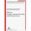 Effective Foreign Language Teaching At The Primary Level: Focus On The Teacher M