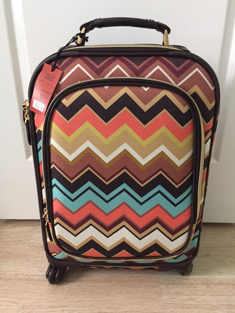 Missoni For Target Carry On Spinner Upright Bag Luggage Wheels Nwt Missoni For Target Carry On Spinner Upright Bag Luggage Wheels Roller Rare