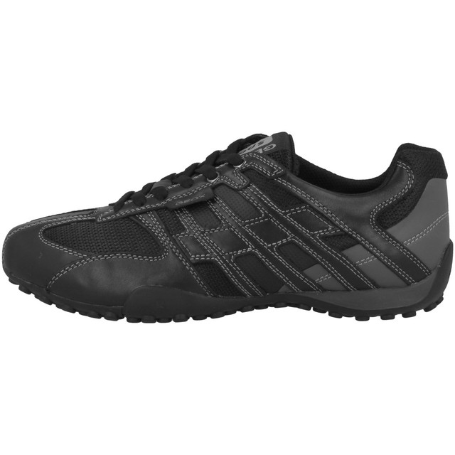 Geox Uomo Snake L Scarpe da Ginnastica Basse Uomo Nero Black/Leadc9204 46 Geox Uomo Snake L Scarpe da Ginnastica Basse Uomo Nero Black/Leadc9204 46