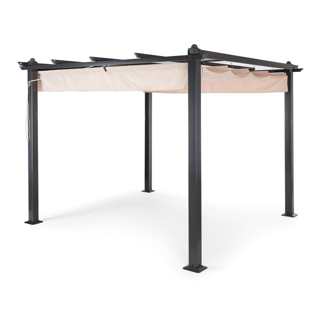 Weatherproof 3 X 3m Awning Canopy Garden Patio Furniture Standing Weatherproof 3 X 3m Awning Canopy Garden Patio Furniture Standing Summer Robust