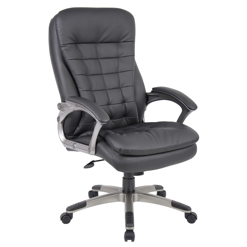 Boss Office S B9331 Pillow Top Executive Chair Black Picture 1 Of