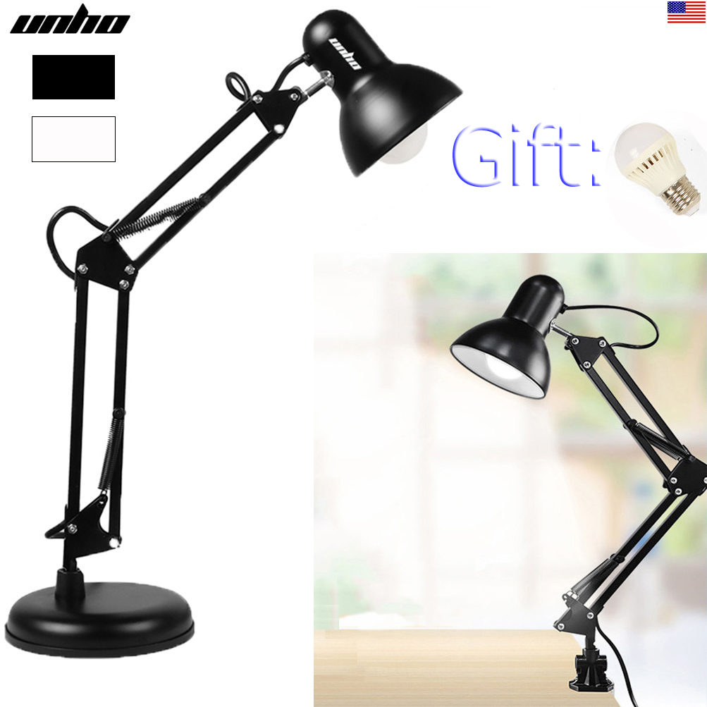 2in1 Desktop Lamp Clamp Light Work Bench Artist Architect Drafting Picture 1 Of 12
