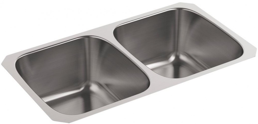 Kitchen Sink Drop In Double Basin Undermount Stainless Steel 32 50 Picture 1 Of 4