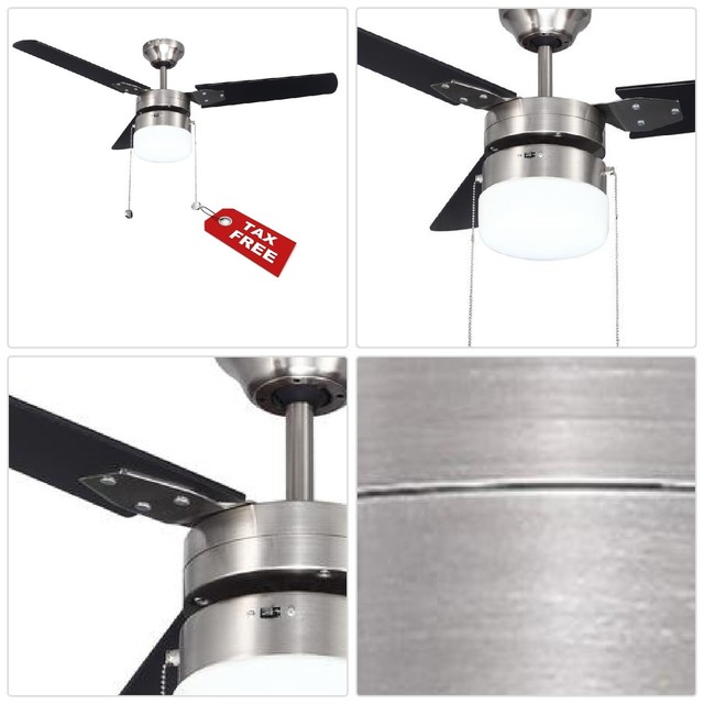 Montgomery Rdb91 Bn 42 In Led Indoor Brushed Nickel Ceiling Fan Montgomery Indoor Brushed Nickel Ceiling Fan Light Home Cool Decor Cooling Kit
