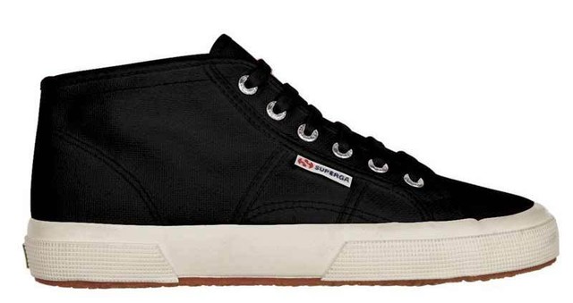Superga Sneaker Scarpe 2754 s000920 999 Scarpe Da Ginnastica Cotu Mid Black Nero Nuovo Superga Sneaker Scarpe 2754 s000920 999 Scarpe Da Ginnastica Cotu Mid Black Nero Nuovo