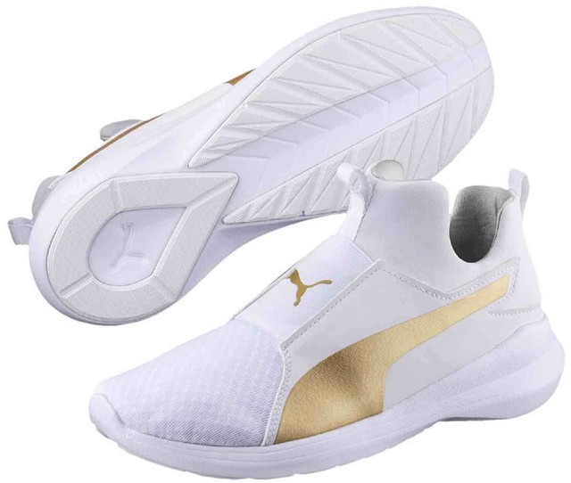 Puma Rebel Mid Wns Scarpe da Ginnastica Basse Donna Bianco White Team t9j Puma Rebel Mid Wns Scarpe da Ginnastica Basse Donna Bianco White Team t9j