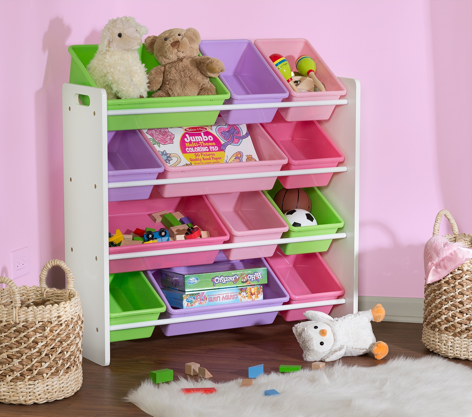 Honey Can Do Srt 01603 Kids Toy Organizer And Storage Honey Can Do Srt 01603 Kids Toy Organizer And Storage