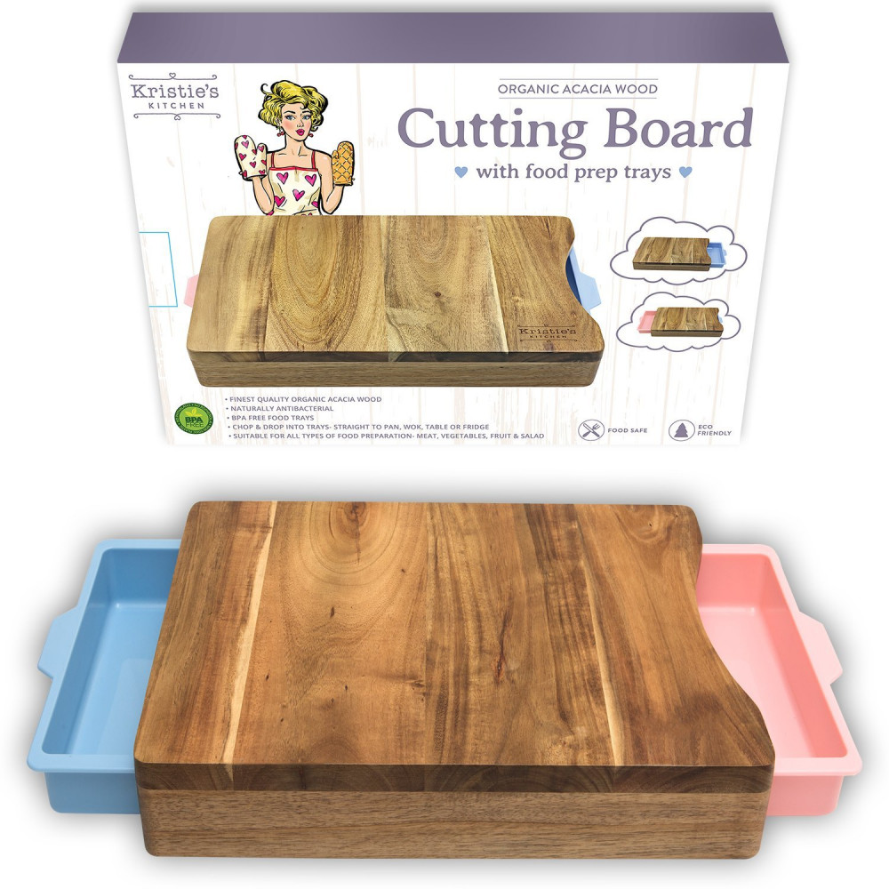 Cooking Gadgets For Men Cutting Board Organic Acacia Wood Chopping 2 Picture 1 Of 9