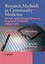 Research Methods in Community Medicine- Surveys, Epidemiological Research,