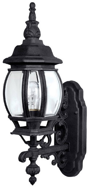 Capital Lighting 9867bk French Country 1 Light Black Outdoor Wall Capital Lighting French Country Black Outdoor Wall Lantern W 1 Light 100w New