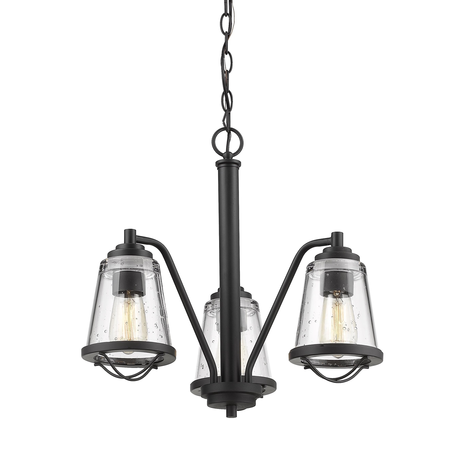 Z Lite Mariner 3 Light Chandelier In Bronze Picture 1 Of 2