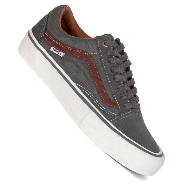VANS OLD SKOOL PRO GRIGIO MARRONE Ottimizzato pattini VERSIONE des Old SCUOLA VANS OLD SKOOL PRO GRIGIO MARRONE Ottimizzato pattini VERSIONE des Old SCUOLA