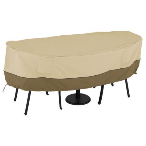 Classic Accessories 71922 Veranda Round Patio Table & Chair Set ... Classic Accessories 71922 Veranda Round Patio Table & Chair Set ...