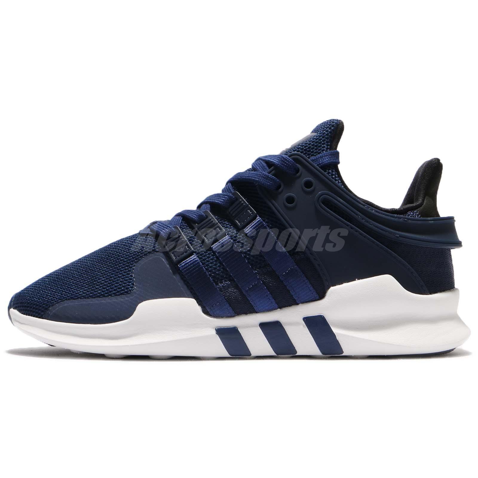 adidas originali attrezzature di supporto avanzata eqt blu scuro, bianco adidas originali attrezzature di supporto avanzata eqt blu scuro, bianco