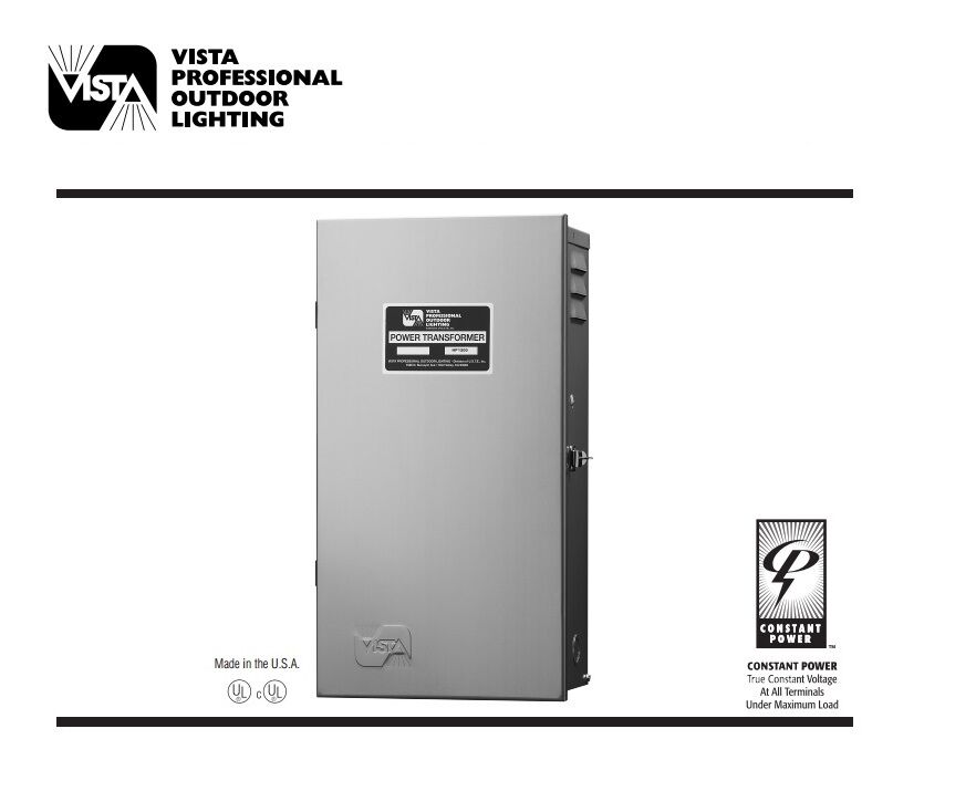 Vista Mt 900t Outdoor Lighting Va Multi Tap Low Voltage Transformer Picture 1 Of 4