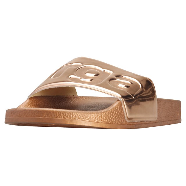 SUPERGA 1908 Metallico Da Donna Rose Gold Sintetico Casual Slide Slipon Nuovo Stile SUPERGA 1908 Metallico Da Donna Rose Gold Sintetico Casual Slide Slipon Nuovo Stile