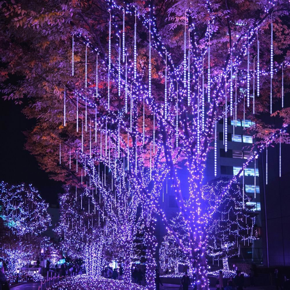 Bluefire Upgraded Falling Rain Lights With 50cm 10 S 540 Led 8