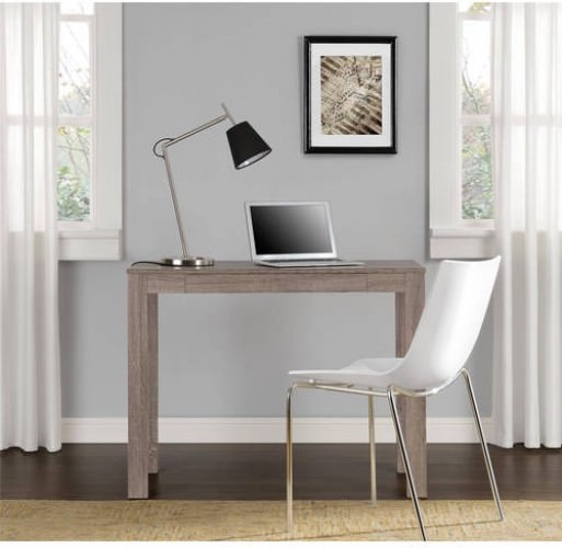 Mainstays Parsons Desk With Drawer Multiple Colors Black Ebay