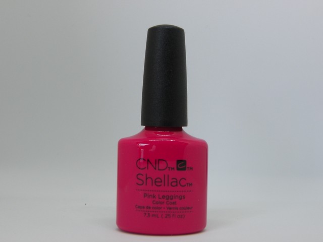 Cnd Shellac Uv Gel Coat Nail Polish Shades 2017 Pink Leggings Ebay Picture 2 Of