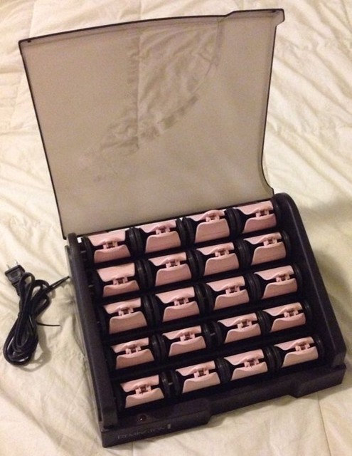 Remington H9000 Pearl Ceramic Heated Clip Setter Ebay Remington H9000 Pearl Ceramic Heated Clip Setter Rollers