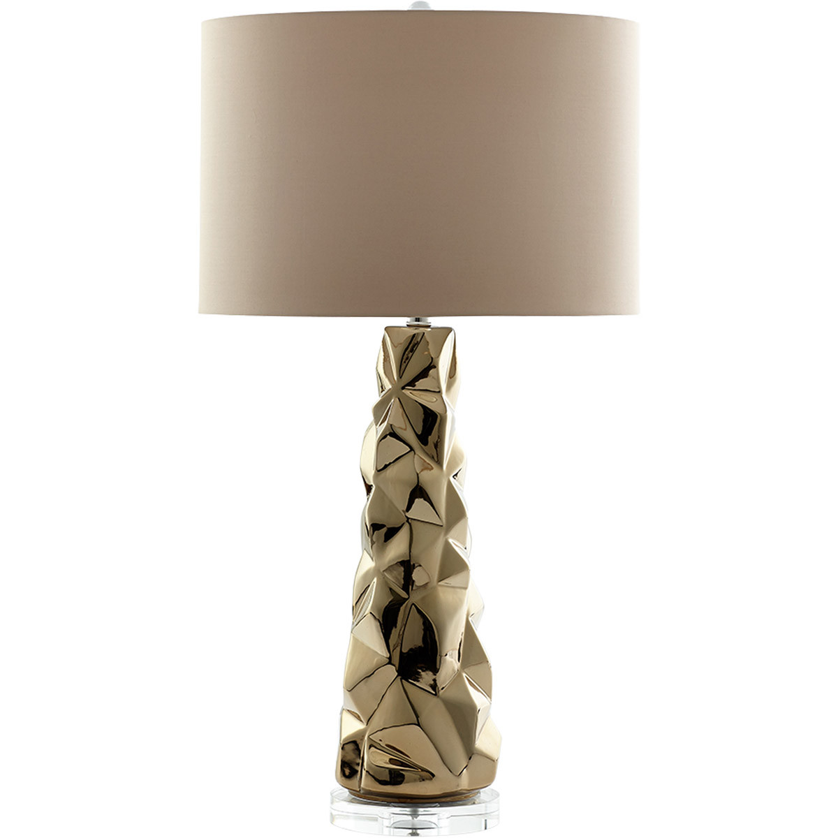 Cyan Design 07735 Everest 34 Inch 100 Watt Gold Table Lamp Portable Picture 1 Of 2