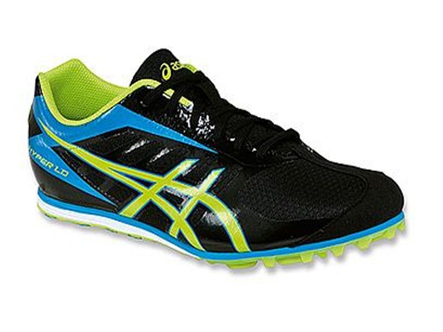SCARPE ATLETICA CHIODATE UOMO ASICS G404Y 9005 HYPER LD 5 BLACK/LIME/BLUE SCARPE ATLETICA CHIODATE UOMO ASICS G404Y 9005 HYPER LD 5 BLACK/LIME/BLUE
