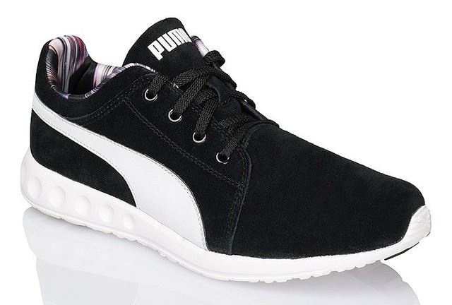 SCARPE PUMA CARSON RUNNER SUEDE NERO COLLAB. RIHANNA RUNNING SCARPE PUMA CARSON RUNNER SUEDE NERO COLLAB. RIHANNA RUNNING