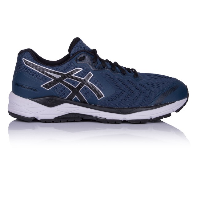 Asics Da Uomo Gel Scarpe da corsa 13 Foundation Ginnastica Blu Sport Asics Da Uomo Gel Scarpe da corsa 13 Foundation Ginnastica Blu Sport