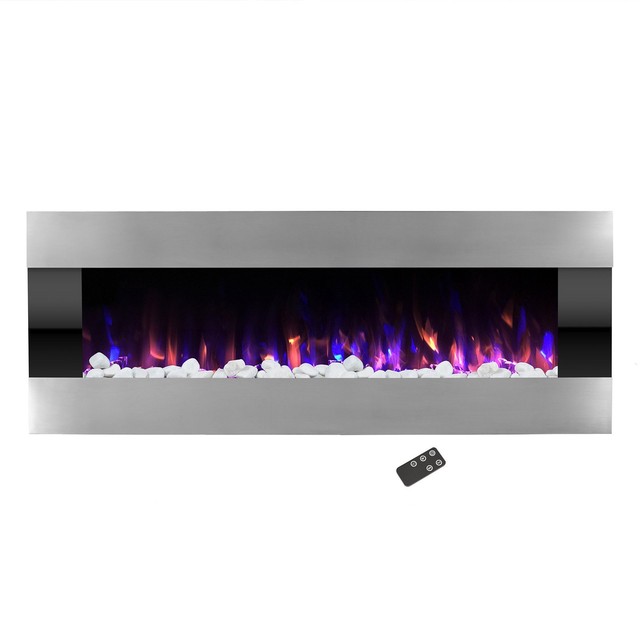 Northwest 54 In. Stainless Steel Electric Fireplace With Wall Mount and Remote | eBay Find great deals for Northwest 54 In. Stainless Steel Electric Fireplace With Wall Mount and Remote. Shop with confidence on eBay!