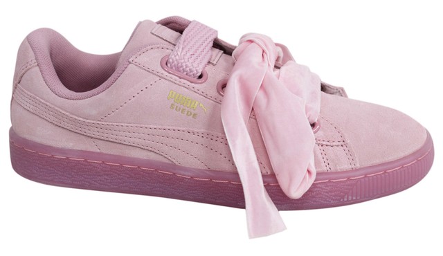 Puma Suede CUORE Reset Prism Pink Ladies Scarpe Da Ginnastica Misura UK 6/EUR 39 Puma Suede CUORE Reset Prism Pink Ladies Scarpe Da Ginnastica Misura UK 6/EUR 39