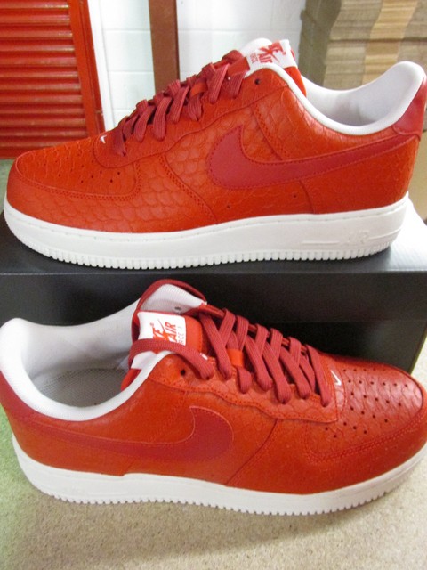 scarpe nike air force 1 '07 rosse scarpe nike air force 1 '07 rosse