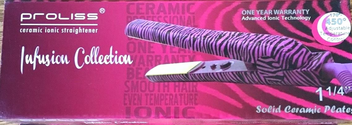 Proliss 1 4 Ceramic Ionic Professional Straightener Infusion Your Pick