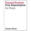 Francis Poulenc: Five Impromptus For Piano (Piano Solo / Instrumental Album) Pou