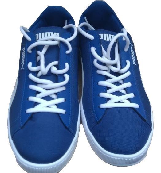 Taglia 9.5 da Uomo Puma Archive Lite Low Nylon Scarpe da ginnastica MONACO BLU BIANCO EURO 44 Taglia 9.5 da Uomo Puma Archive Lite Low Nylon Scarpe da ginnastica MONACO BLU BIANCO EURO 44