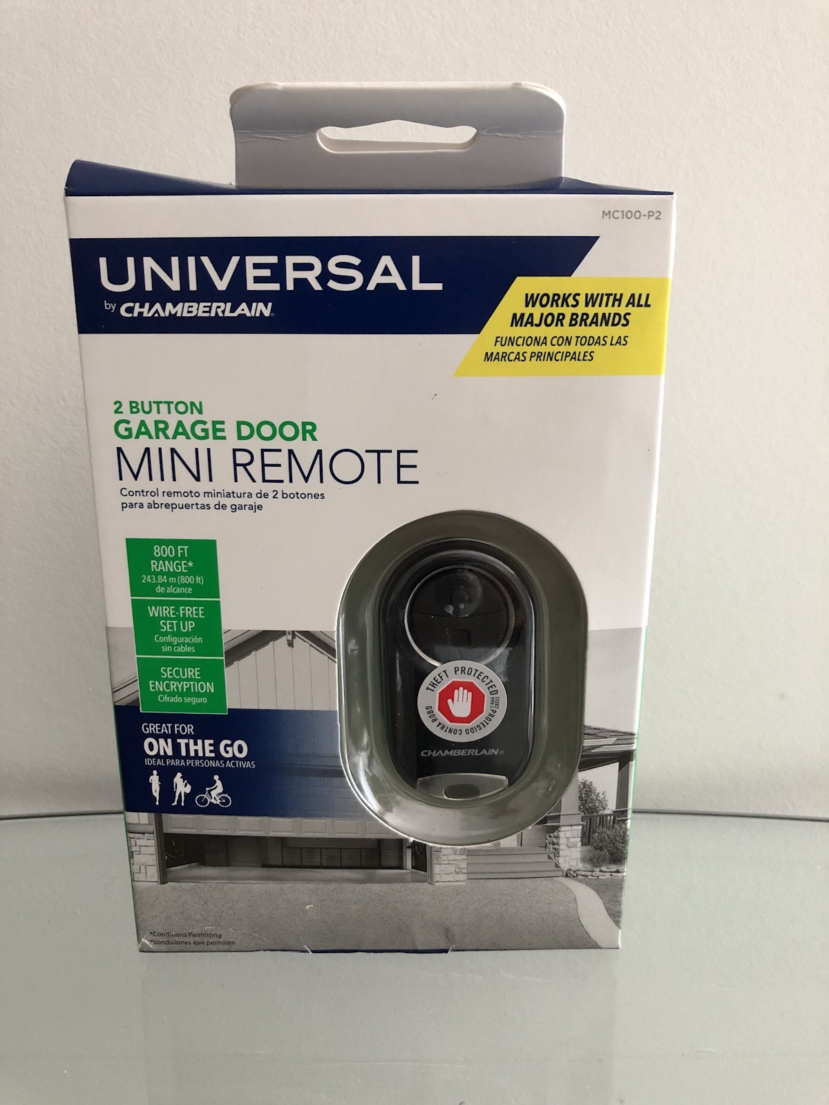 Chamberlain Mc100 Universal Garage Door Mini Remotes 420451 D16 Picture 1 Of