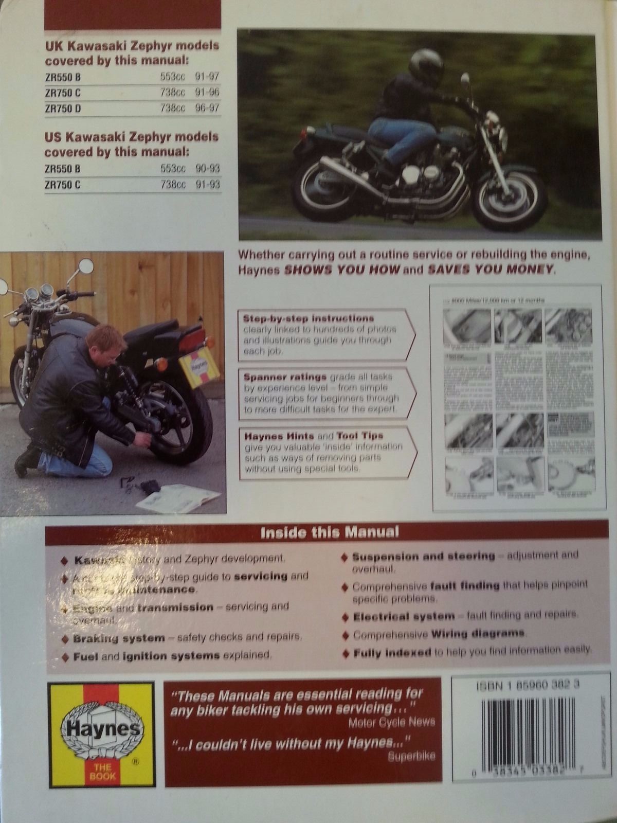 Stock photo. Stock photo; Kawasaki ZR550 & 750 Zephyr ...