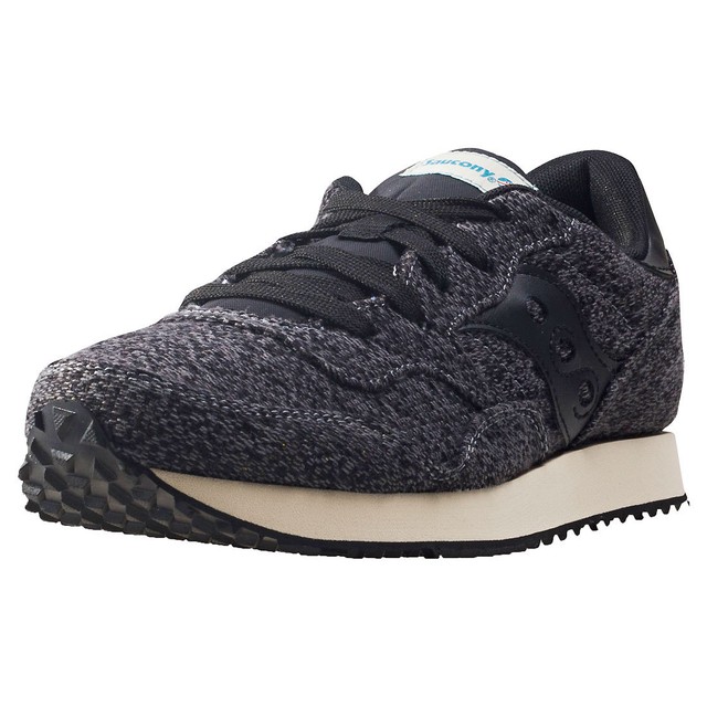 SCARPE SAUCONY DXN TRAINER CL KNIT W NERO MELANGE A/I 2017 6035901 SCARPE SAUCONY DXN TRAINER CL KNIT W NERO MELANGE A/I 2017 6035901