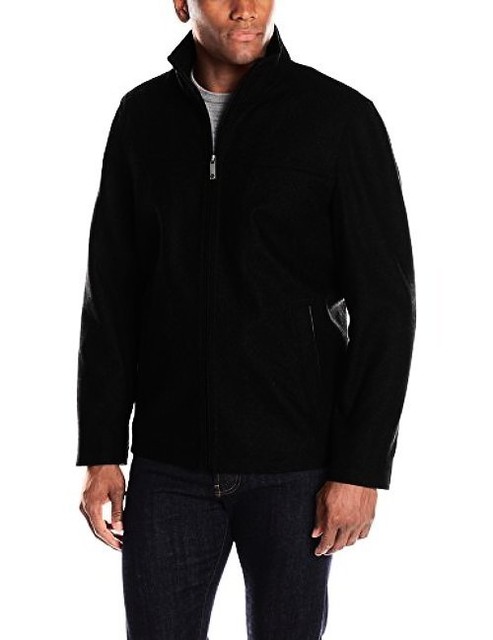 Perry Ellis Portfolio Men S Wool Blend Open Bottom Jacket Black Size Perry Ellis Portfolio Men S Wool Blend Open Bottom Jacket Black Size Um
