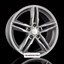 4x WHEELWORLD WH11 Felgen Arkticsilber (AS) 7,5x17 Zoll ET35 5x112 / 4x Stück r_
