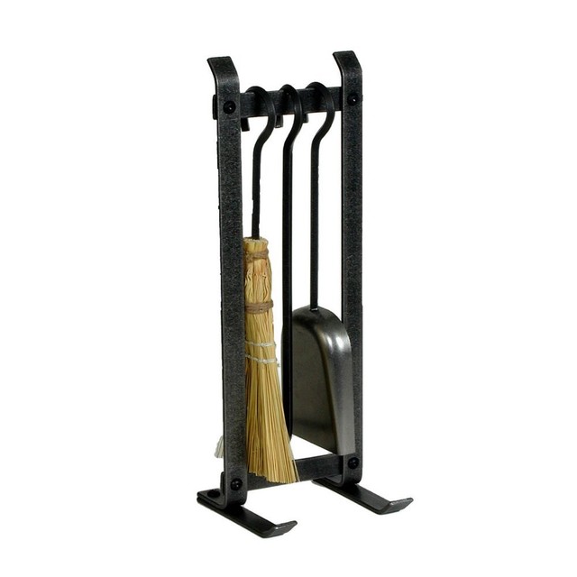 Enclume Fpts2 Country Home Fireplace Tool Set Rustic Charcoal Enclume Design Country Home Tool Set