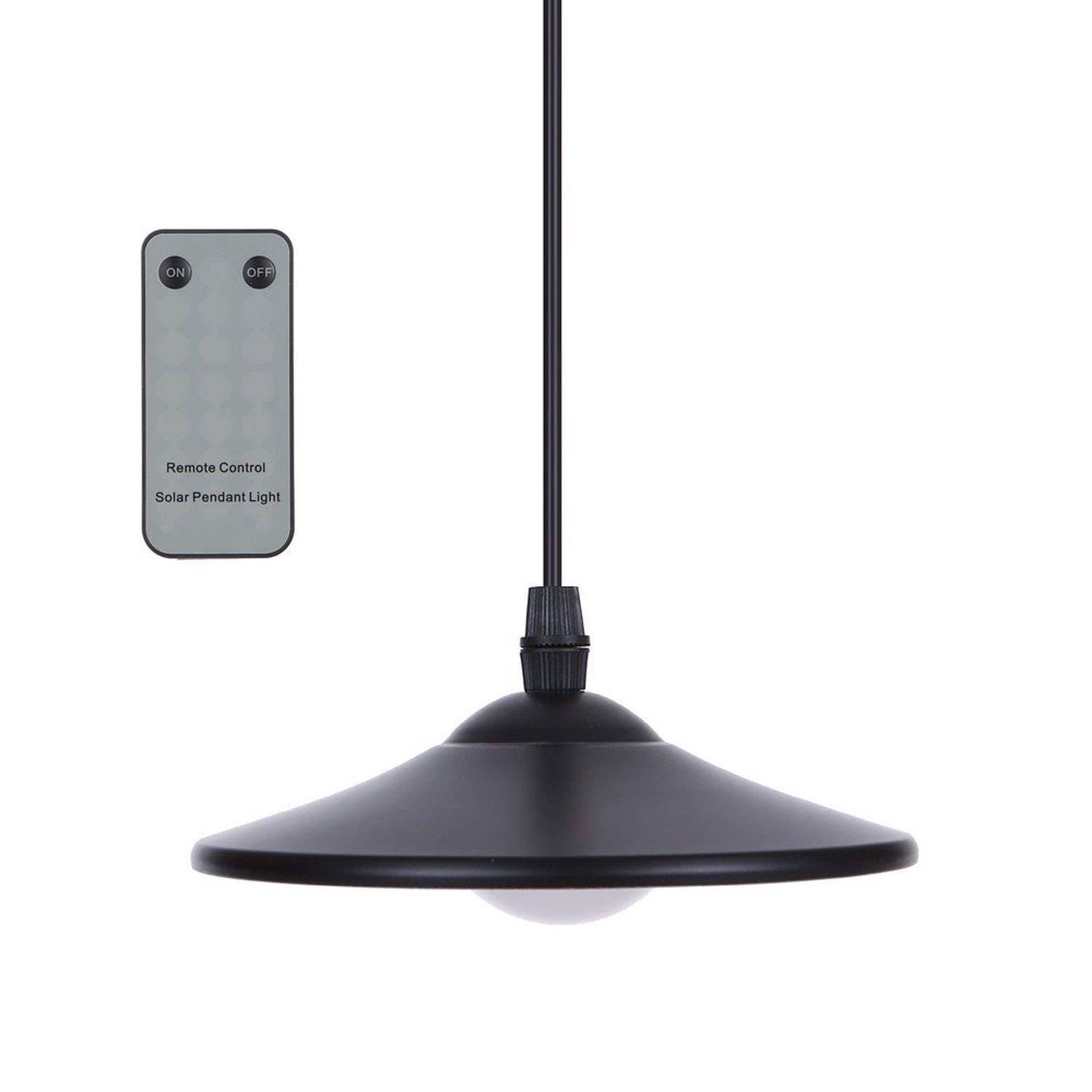 Lixada 3w Outdoor Hanging Solar Powered 4 Led Shed Light 250lm Picture 1 Of 7