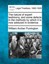 The nature of expert testimony, and some defects in the methods by which it is n