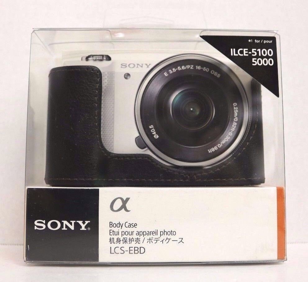 Body Case 5000 NEX Sony Lcs-ebd Ilce-5100 Black Camera