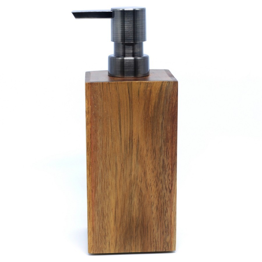 Threshold Medium Acacia Pump Liquid Soap Natural Wood Bath Home Picture 1 Of 12