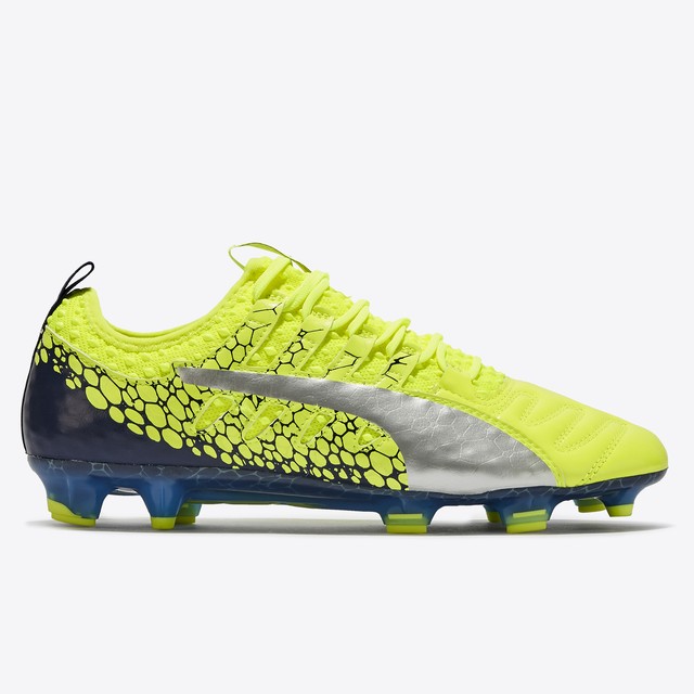 Puma evoPOWER Vigor 2 Grafiche Scarpe da Calcio FG Terreni Compatti Giallo Uomo Puma evoPOWER Vigor 2 Grafiche Scarpe da Calcio FG Terreni Compatti Giallo Uomo