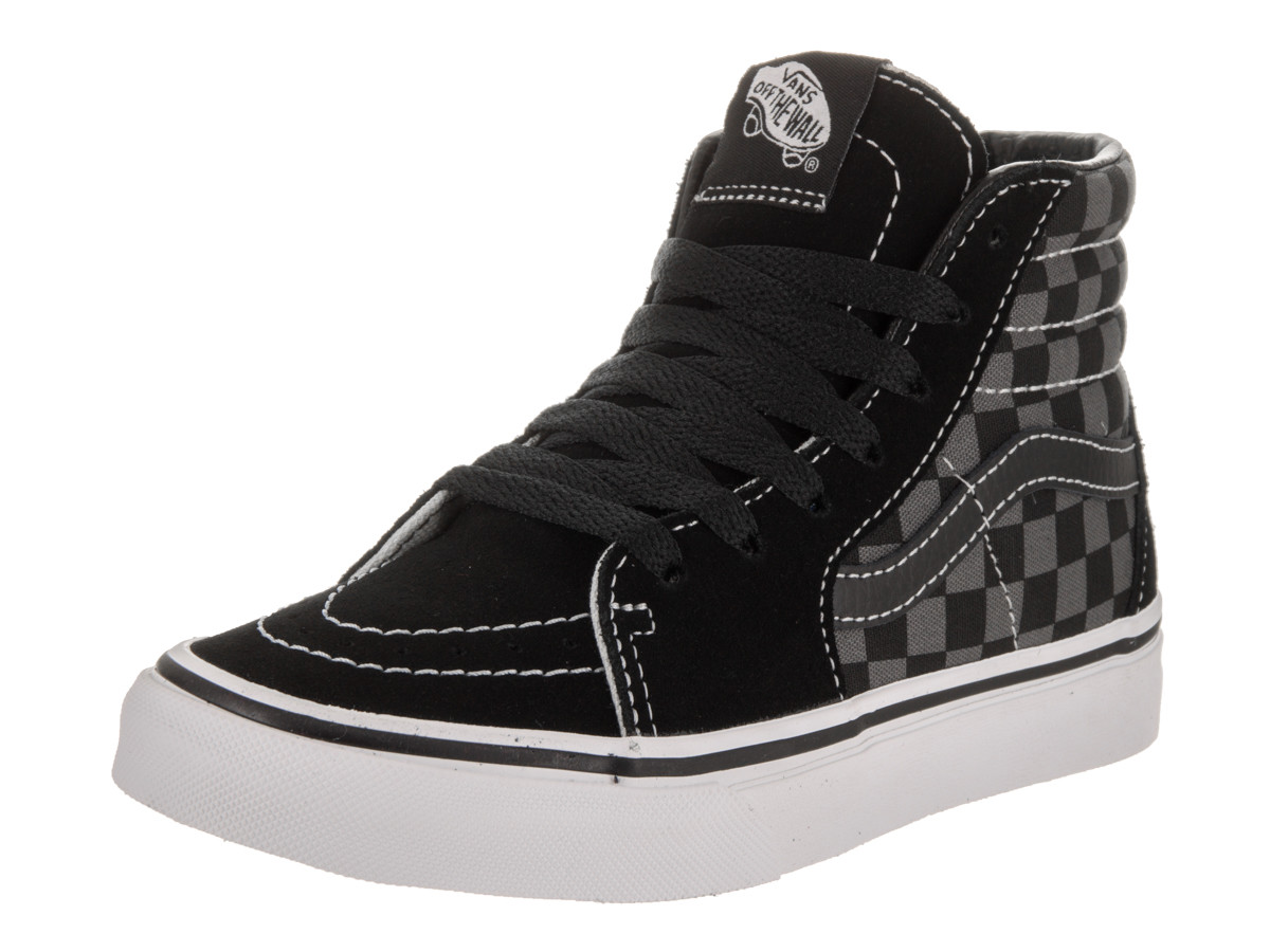 vans sk8 hi black pewter checkerboard vans sk8 hi black pewter checkerboard