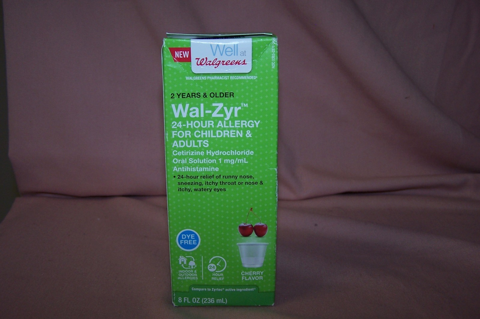 Walgreens Wal Zyr 24 Hour Allergy For Children S Ebay Picture 1 Of 2
