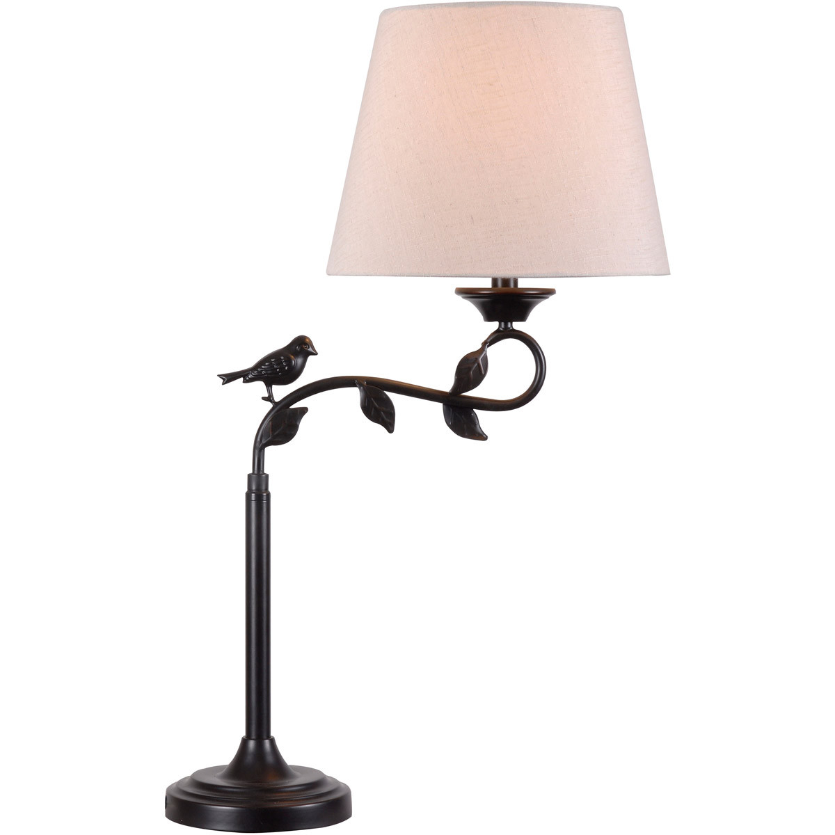 Kenroy Home 32612orb Bird Swing Arm Table Lamp Oil Rubbed Bronze Picture 1 Of