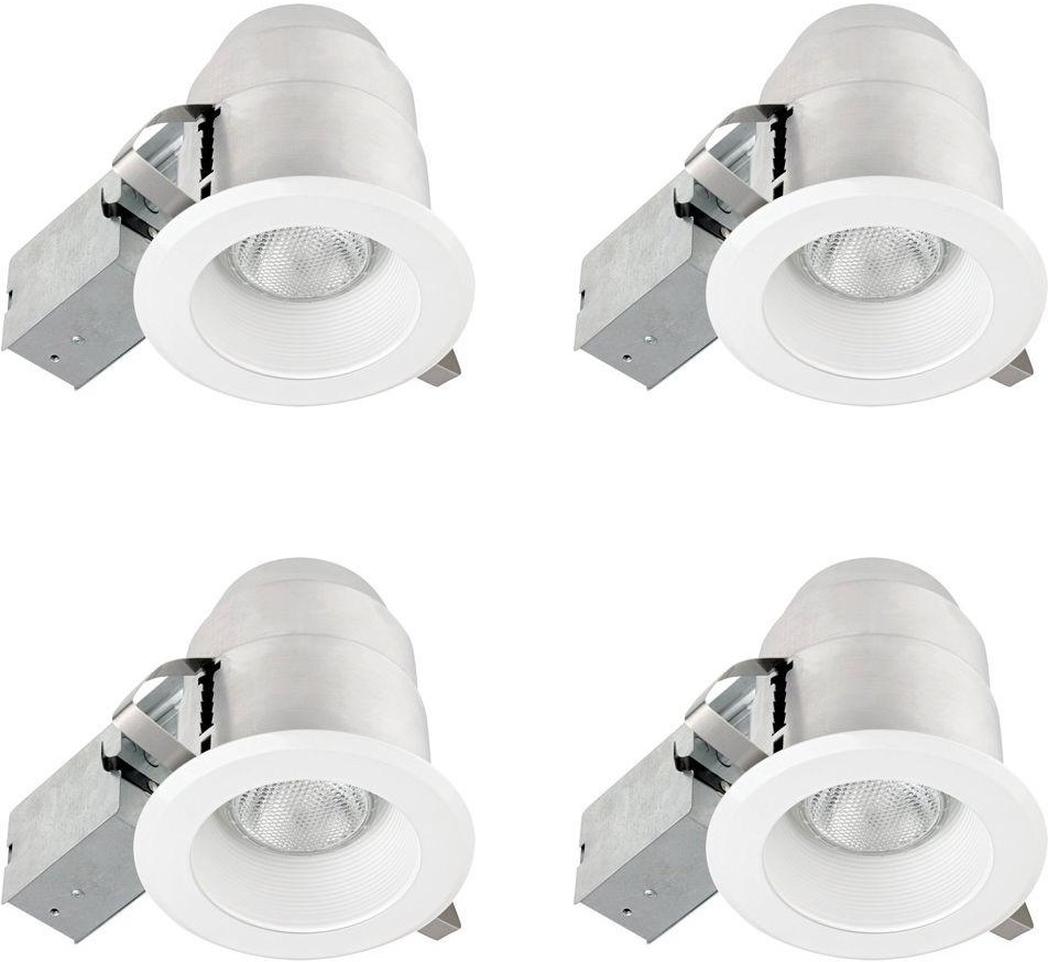 Globe Electric 5 Ic Rated Ridged Baffle Spotlight Recessed Lighting Picture 1 Of 6