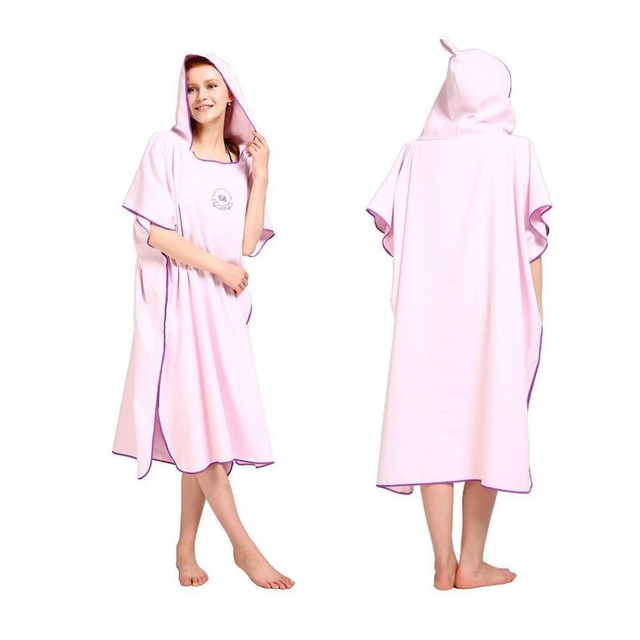 HITURBO Beach Surfing Swimming RobeWetsuit Changing Towel Poncho With HoodUnisexOne Size Fit All HITURBO Beach Surfing Swimming RobeWetsuit Changing Towel Poncho With HoodUnisexOne Size Fit All